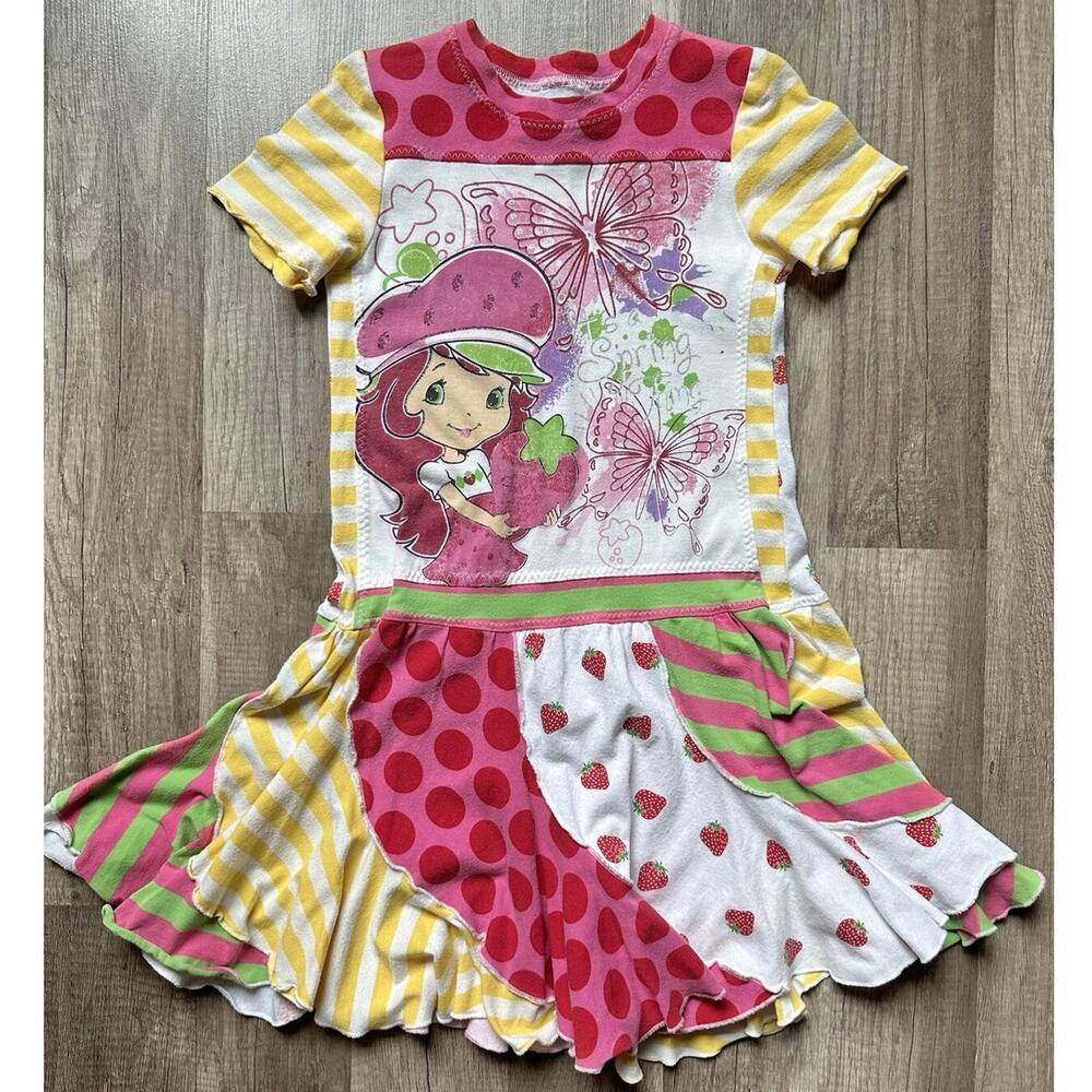 Upcycled Strawberry Shortcake Dress